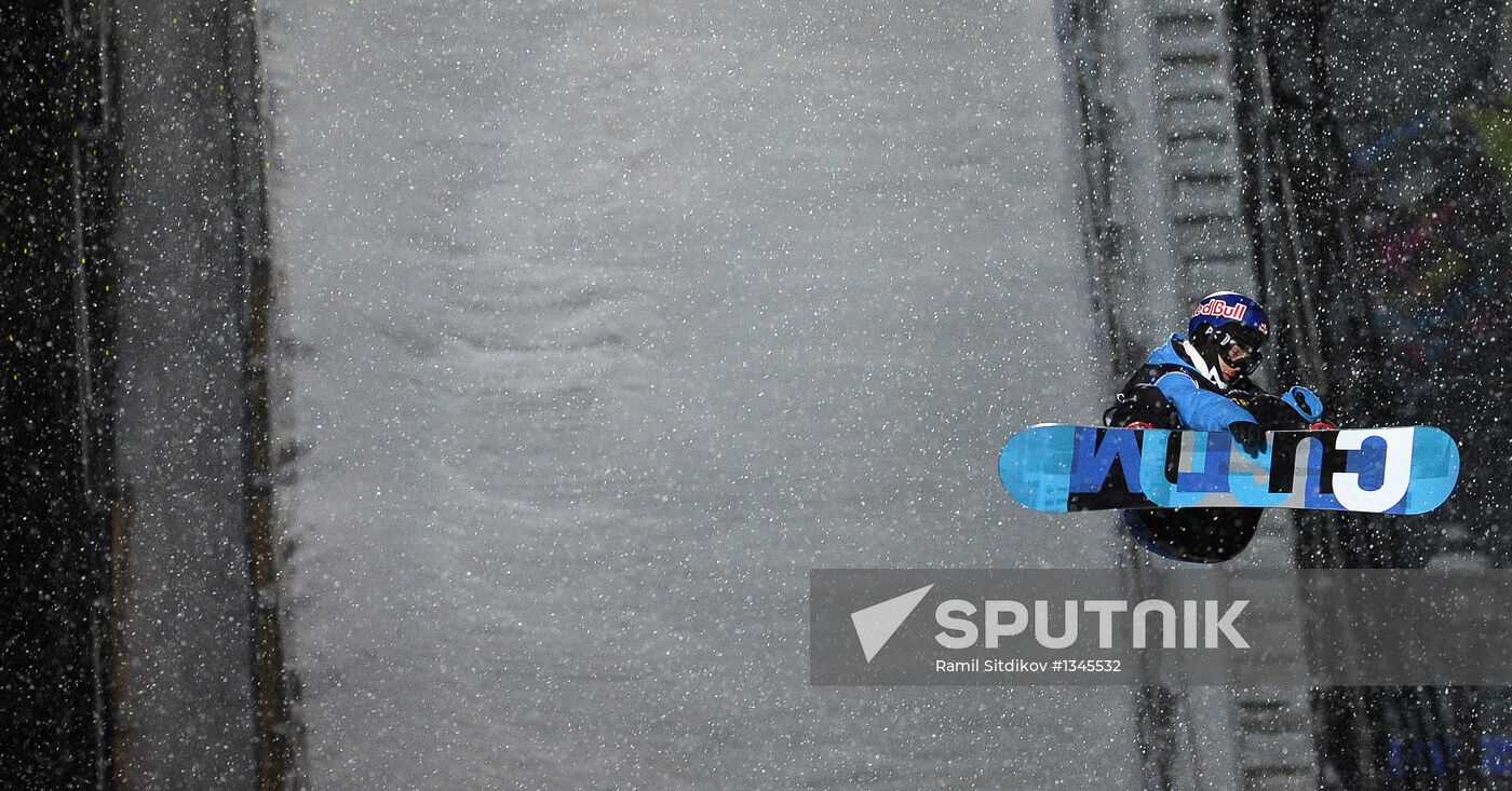 Snowboard World Championship. Day three