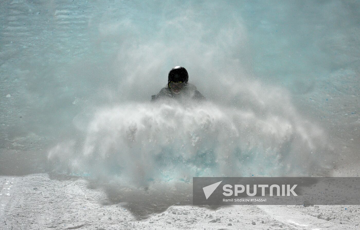 Snowboard World Championship. Day three