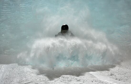 Snowboard World Championship. Day three