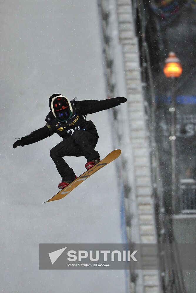 Snowboard World Championship. Day three