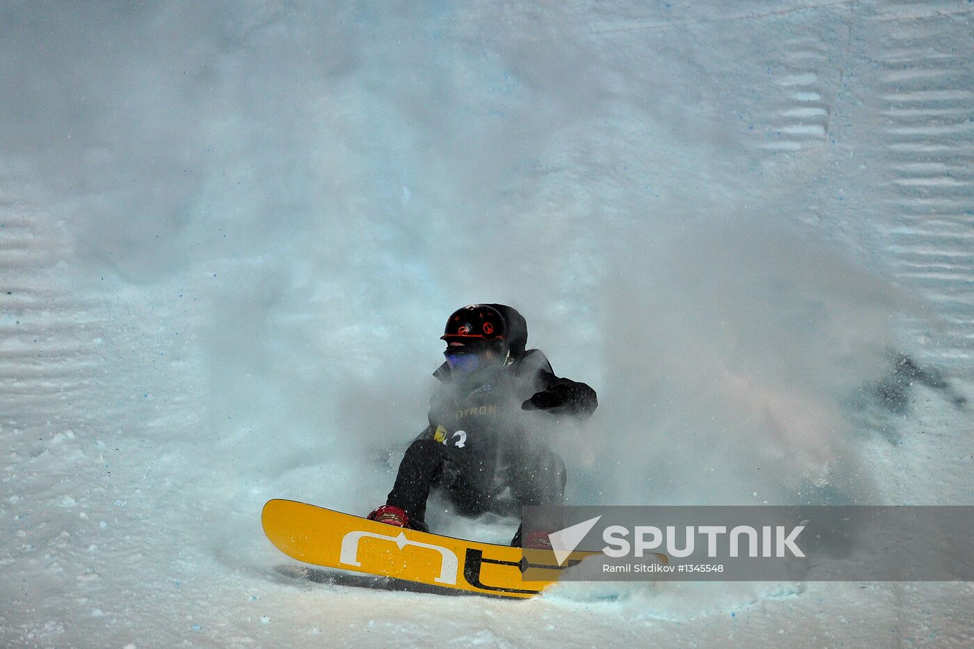 Snowboard World Championship. Day three