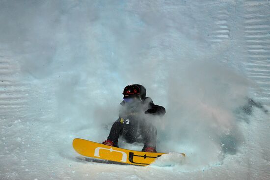 Snowboard World Championship. Day three