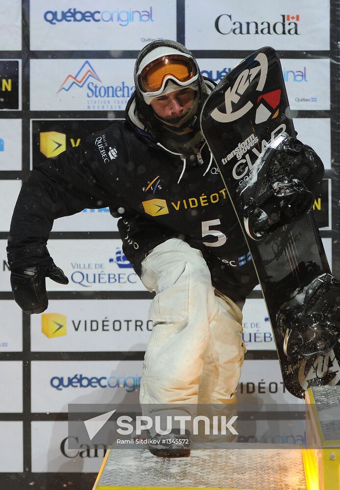 Snowboard World Championship. Day three