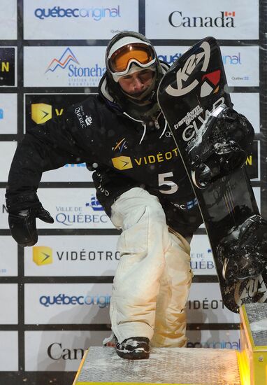 Snowboard World Championship. Day three