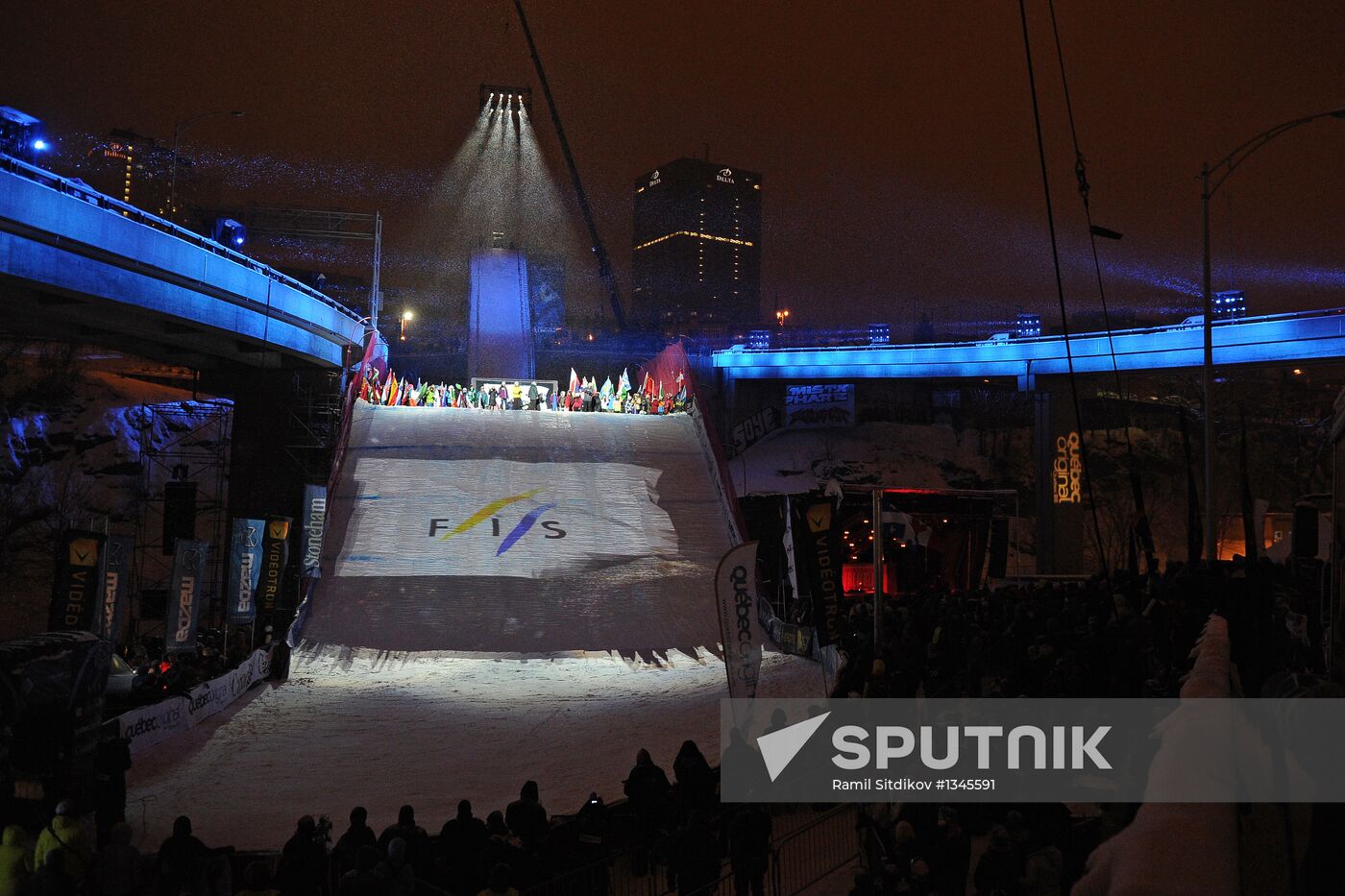 Snowboard World Championship. Day three