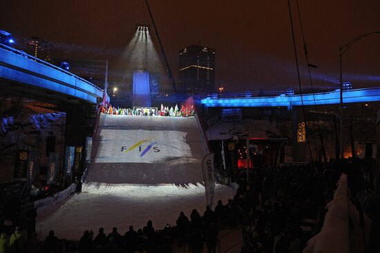 Snowboard World Championship. Day three