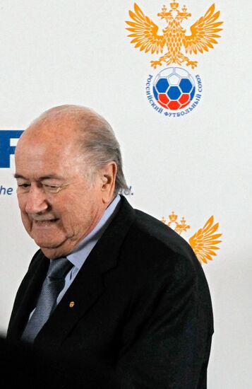 News conference over FIFA delegation's visit to Russia