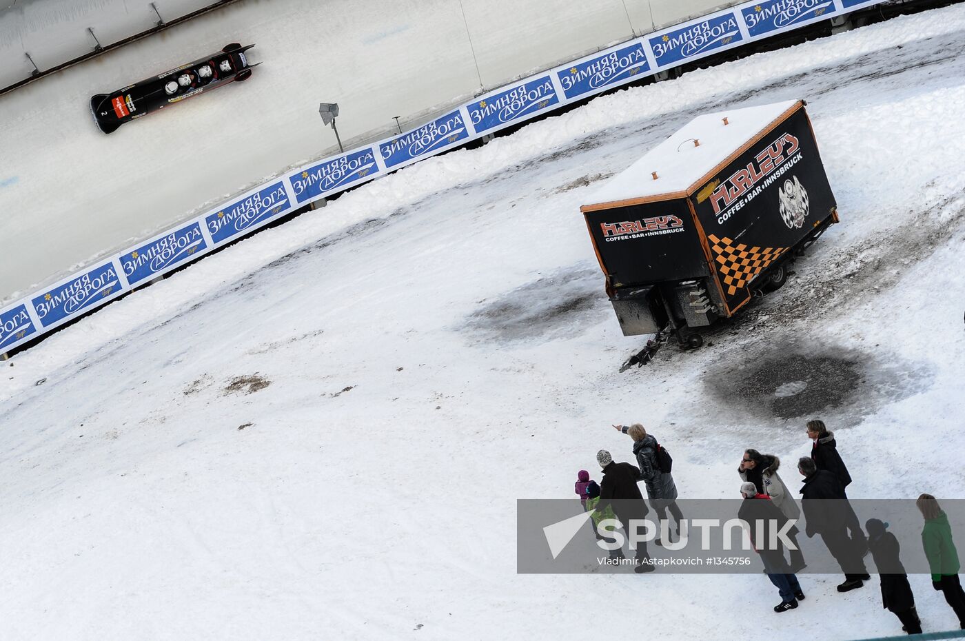 FIBT Bobsleigh and Skeleton European Championships. Day three