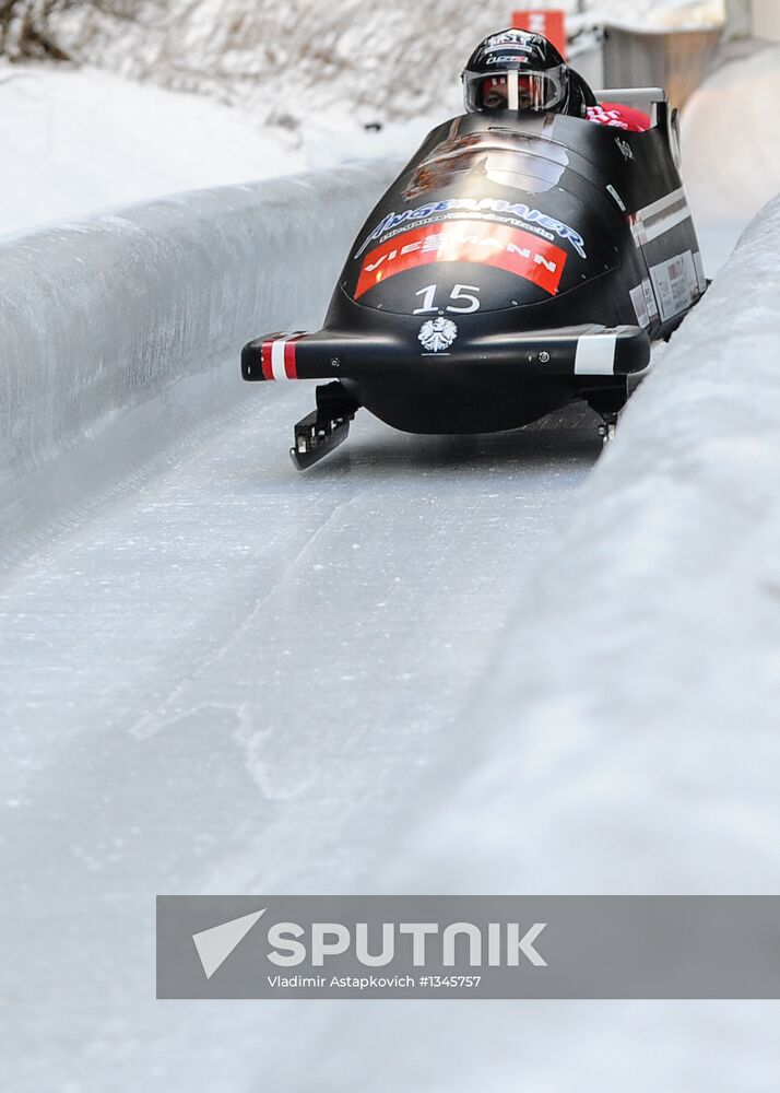 FIBT Bobsleigh and Skeleton European Championships. Day three