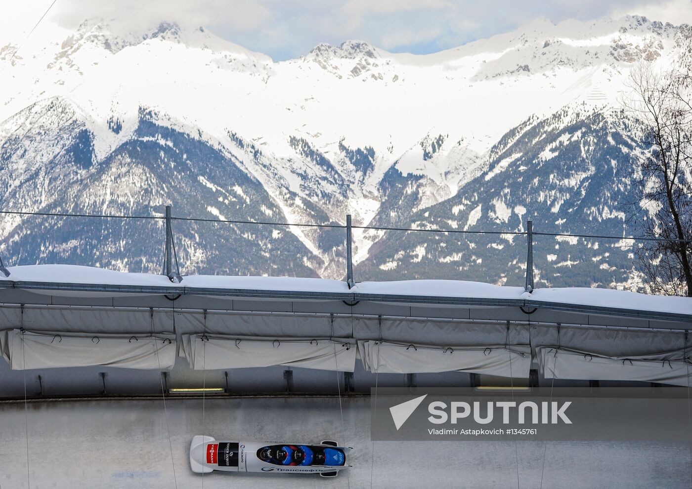 FIBT Bobsleigh and Skeleton European Championships. Day three