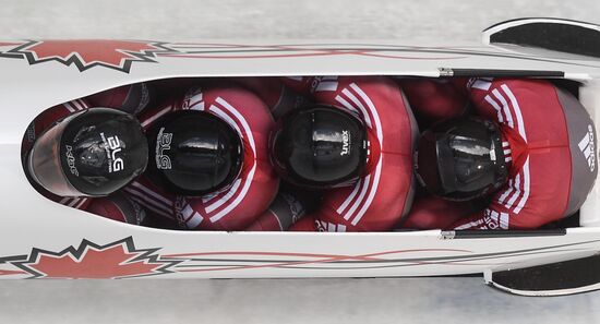FIBT Bobsleigh and Skeleton European Championships. Day three