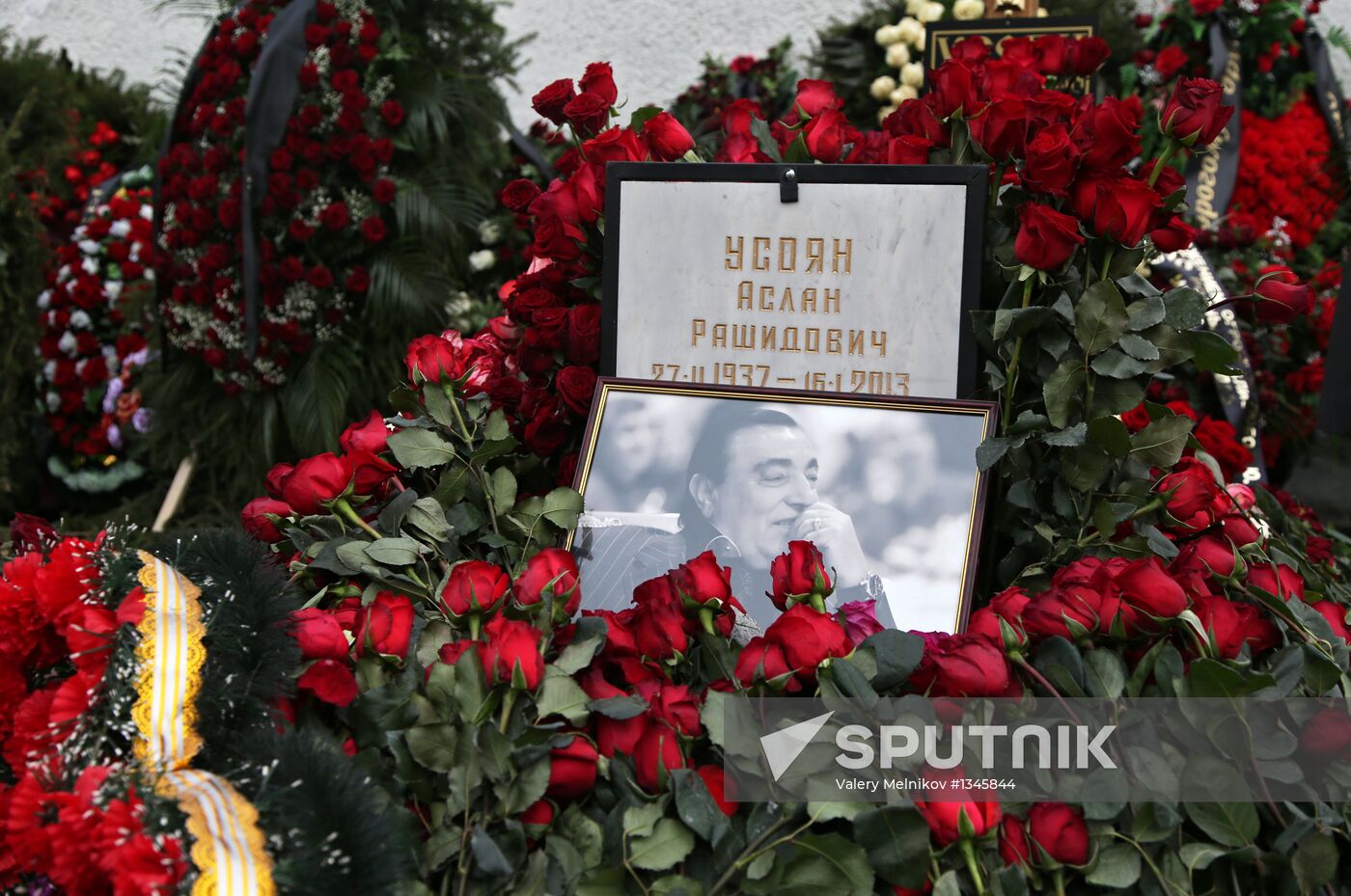 Grandpa (Ded) Khasan buried in Khovanskoye cemetery in Moscow