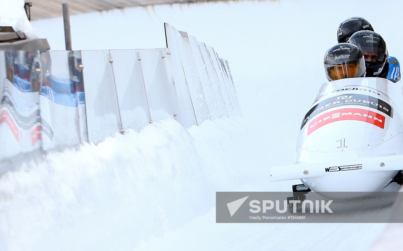 FIBT Bobsleigh and Skeleton European Championships. Day three