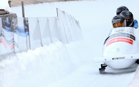 FIBT Bobsleigh and Skeleton European Championships. Day three