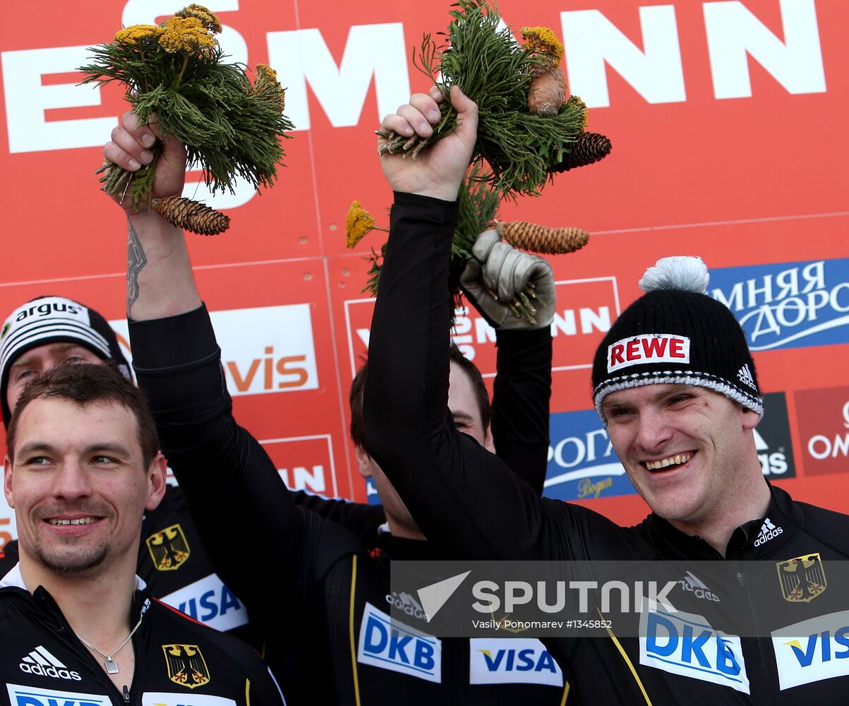 FIBT Bobsleigh and Skeleton European Championships. Day three