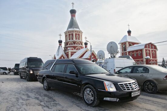 Grandpa (Ded) Khasan buried in Khovanskoye cemetery in Moscow