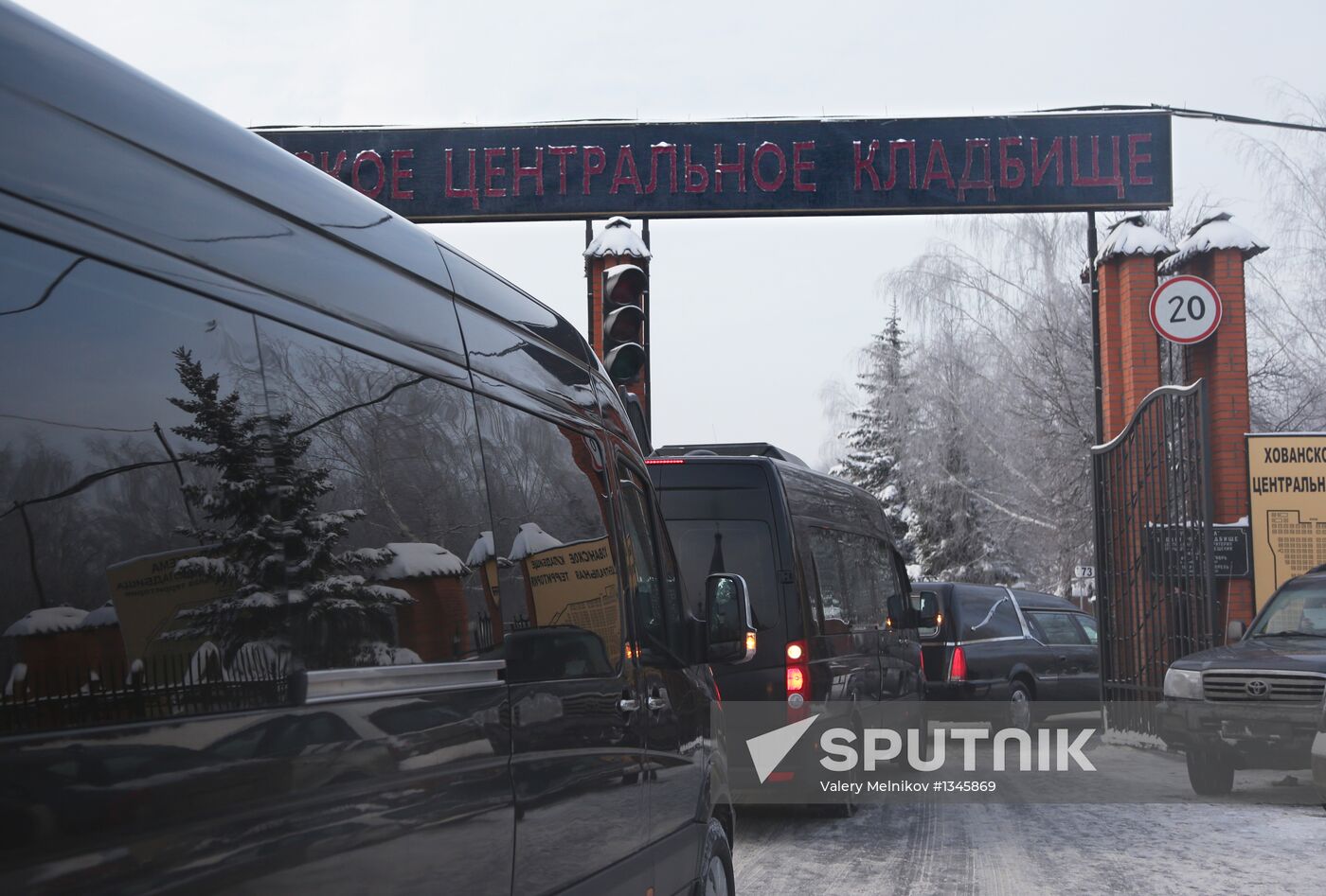 Grandpa (Ded) Khasan buried in Khovanskoye cemetery in Moscow