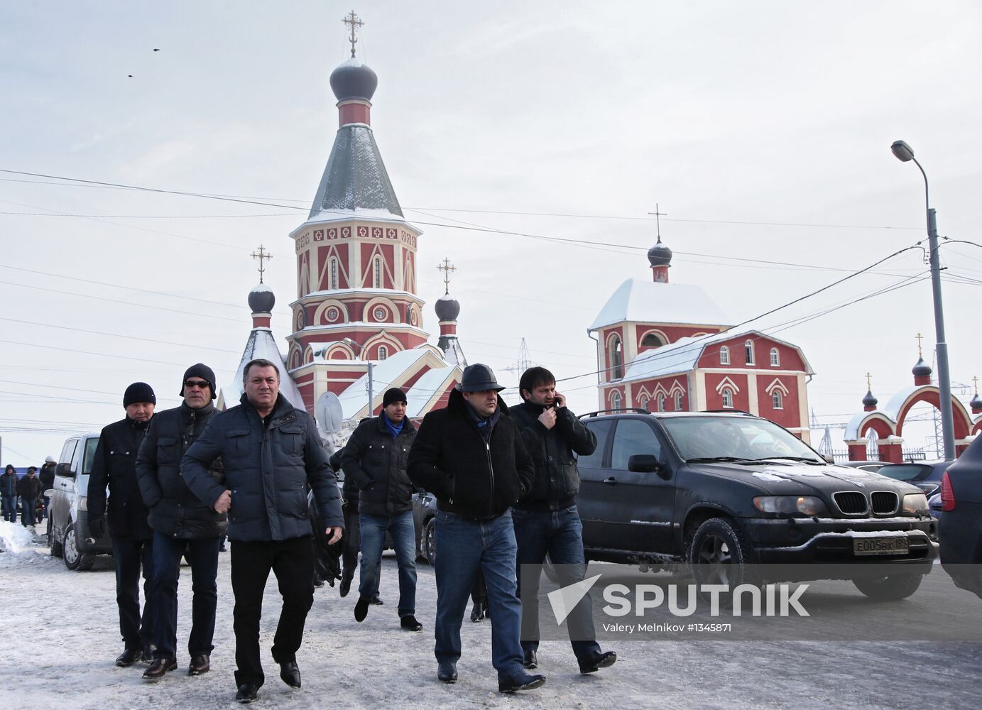 Grandpa (Ded) Khasan buried in Khovanskoye cemetery in Moscow