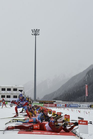 Biathlon 6th stage of World Cup. Women's Relay