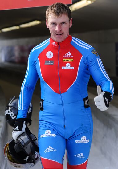 FIBT Bobsleigh and Skeleton European Championships. Day three