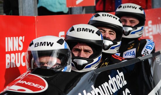 FIBT Bobsleigh and Skeleton European Championships. Day three