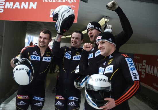 FIBT Bobsleigh and Skeleton European Championships. Day three