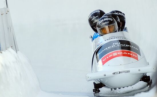 FIBT Bobsleigh and Skeleton European Championships. Day three