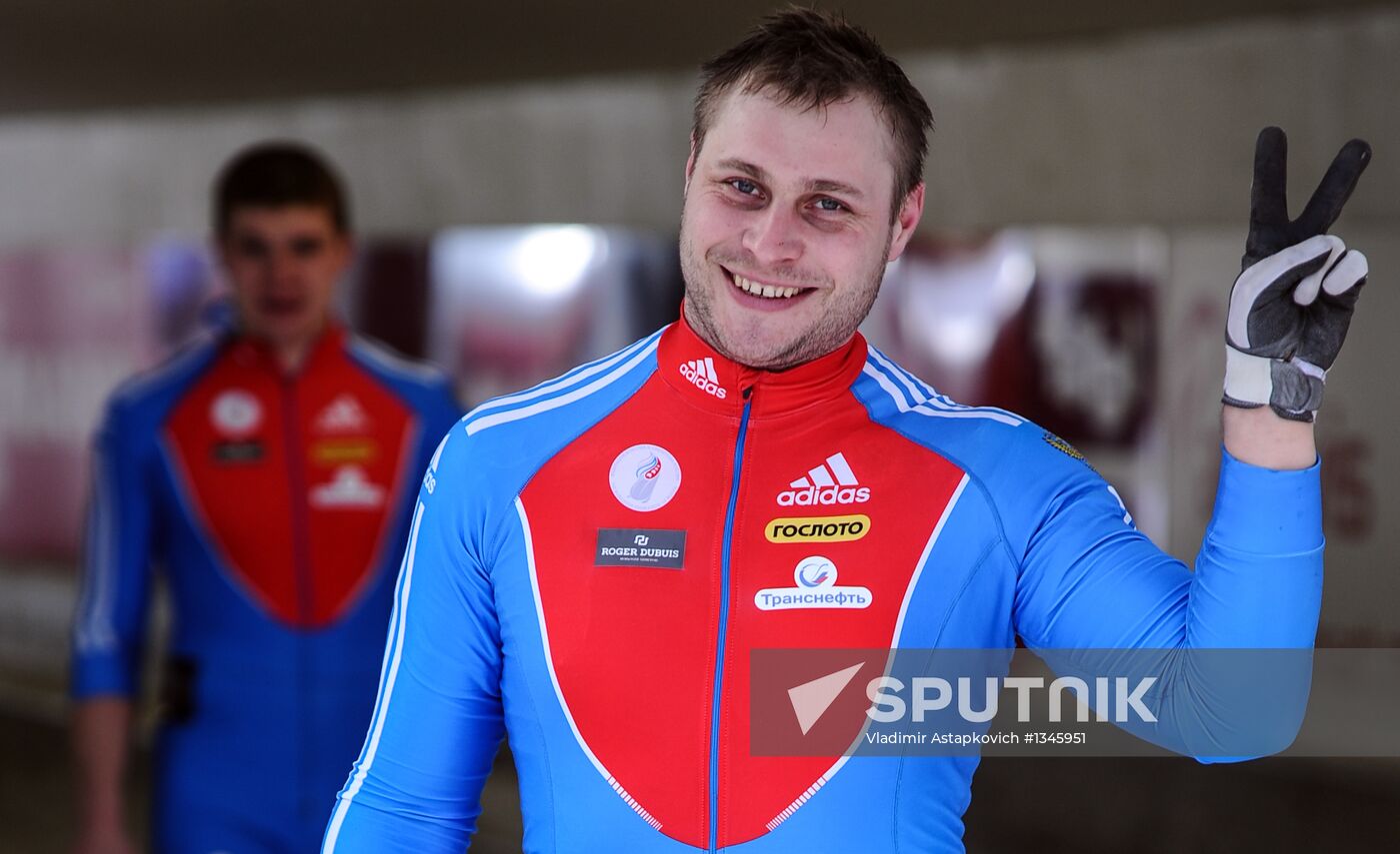 FIBT Bobsleigh and Skeleton European Championships. Day three