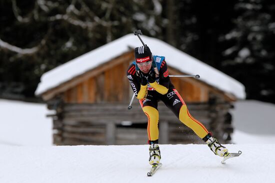 Biathlon 6th stage of World Cup. Women's Relay