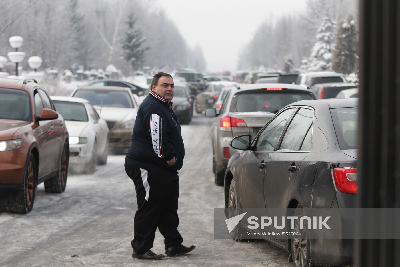 Grandpa (Ded) Khasan buried in Khovanskoye cemetery in Moscow