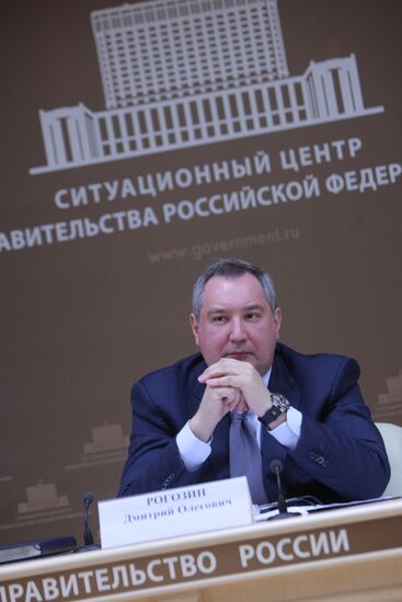D.Rogozin holds MIC meeting on results of 2012 defense order