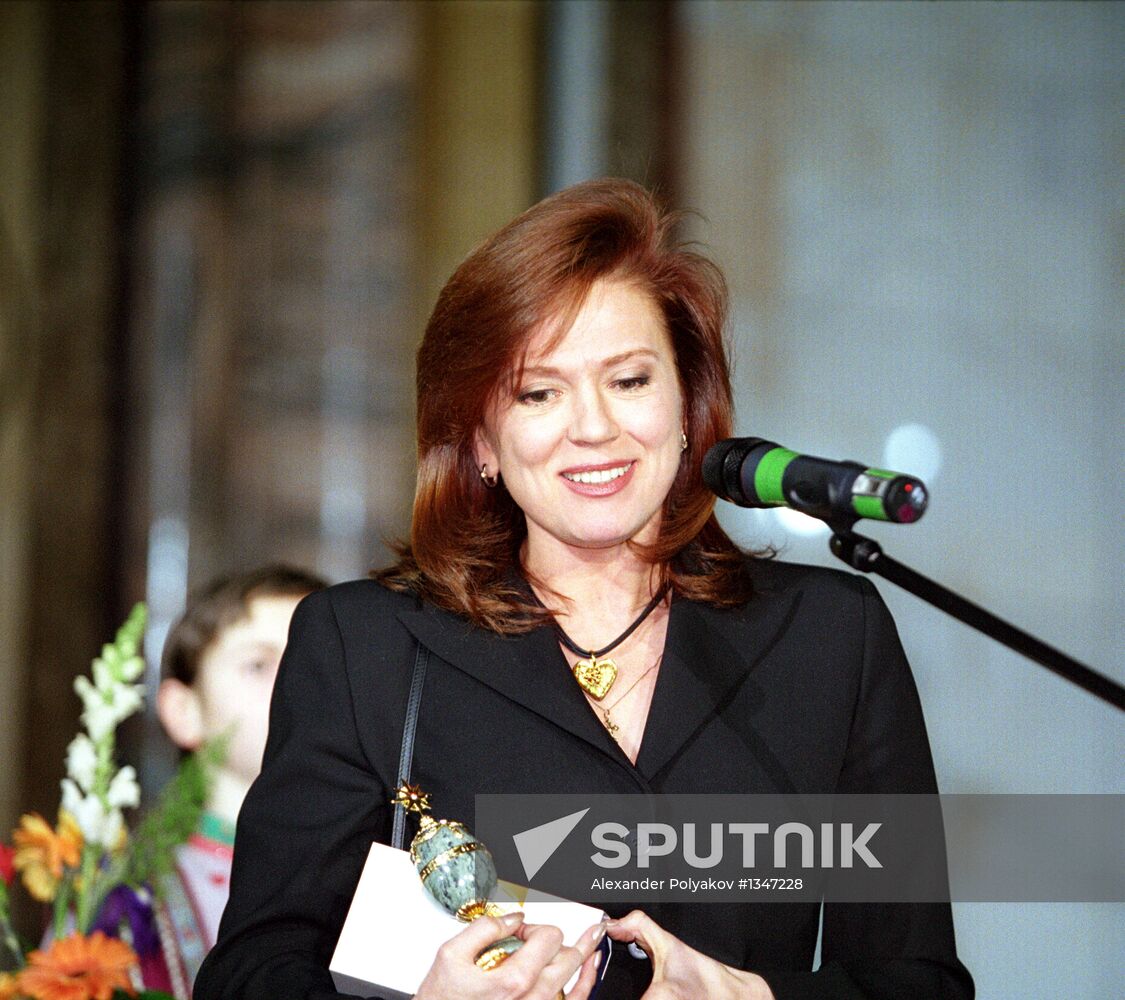 TV host Svetlana Sorokina