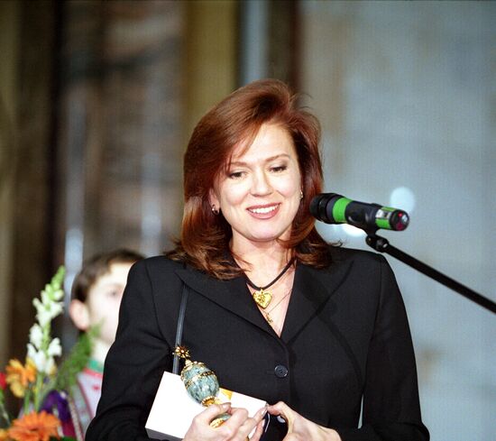 TV host Svetlana Sorokina