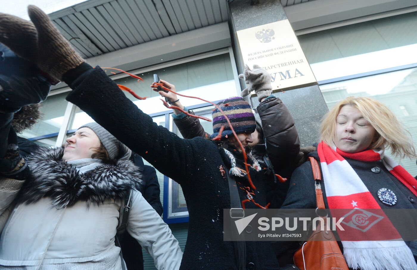 Rally against law banning homesexual propaganda