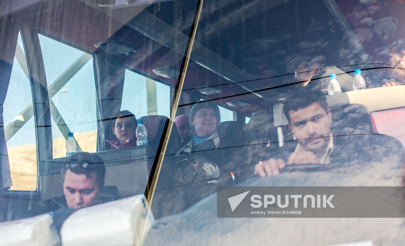 Russians leave Syria