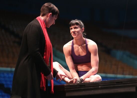 Michael Jackson THE IMMORTAL World Tour show rehearsal in Moscow