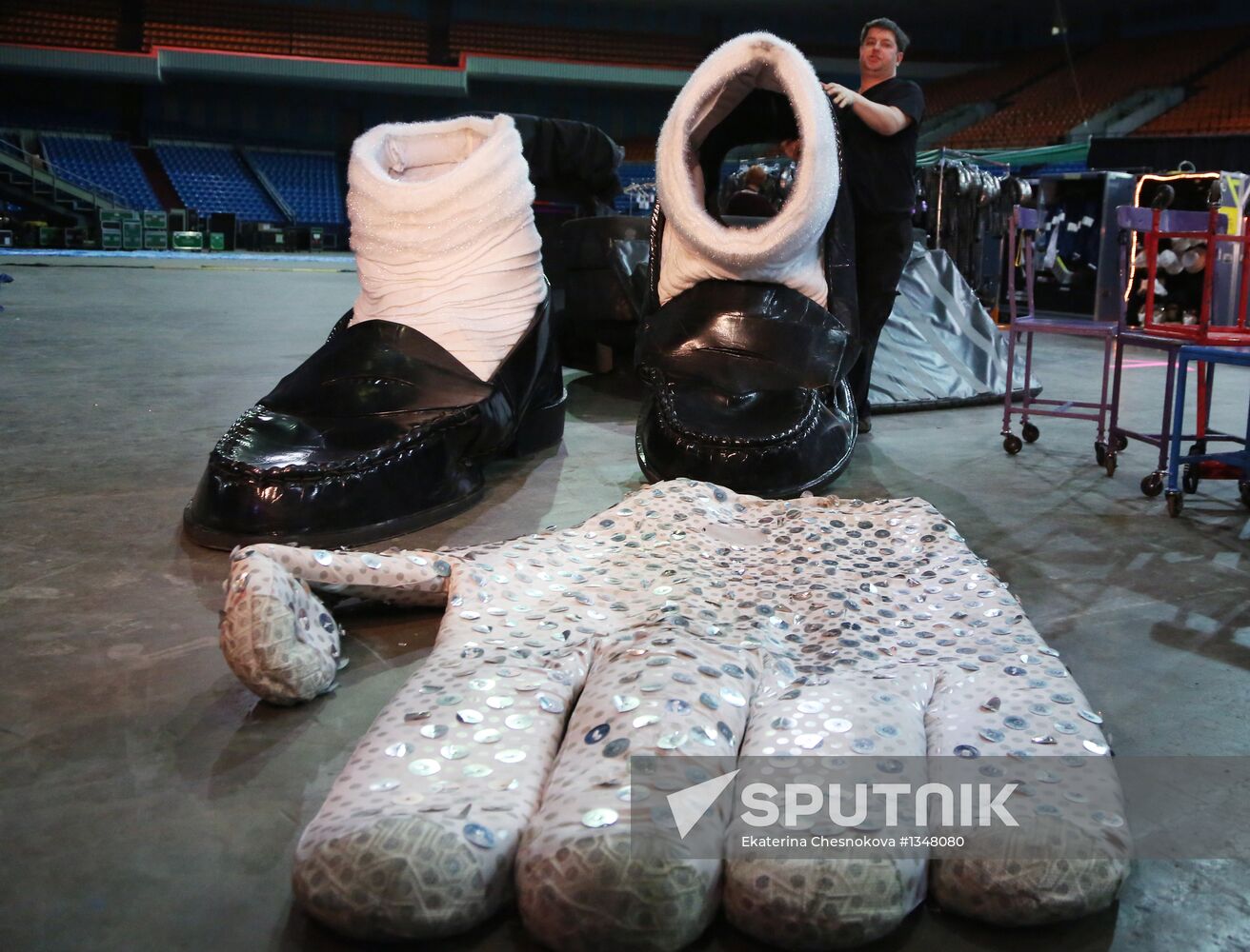 Michael Jackson THE IMMORTAL World Tour show rehearsal in Moscow