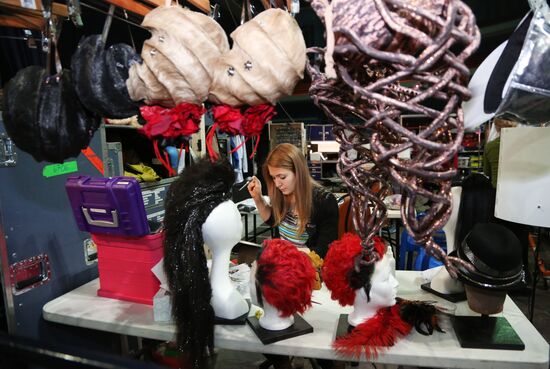 Michael Jackson THE IMMORTAL World Tour show rehearsal in Moscow