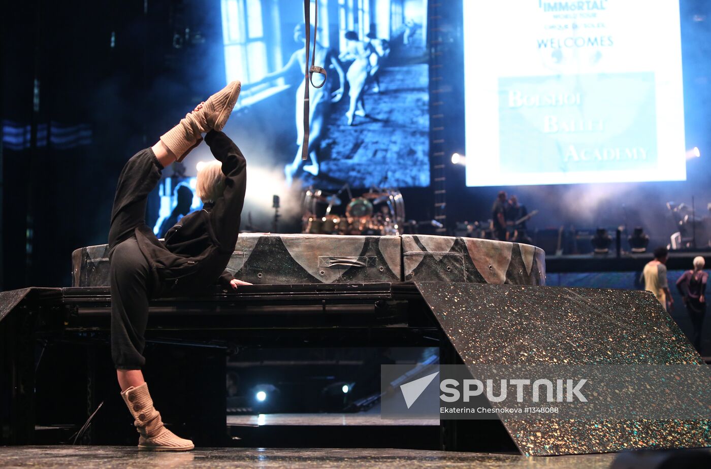 Michael Jackson THE IMMORTAL World Tour show rehearsal in Moscow