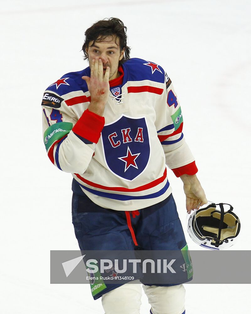 Kontinental Hockey League. Dynamo Moscow vs. SKA