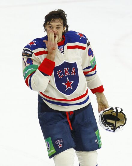 Kontinental Hockey League. Dynamo Moscow vs. SKA