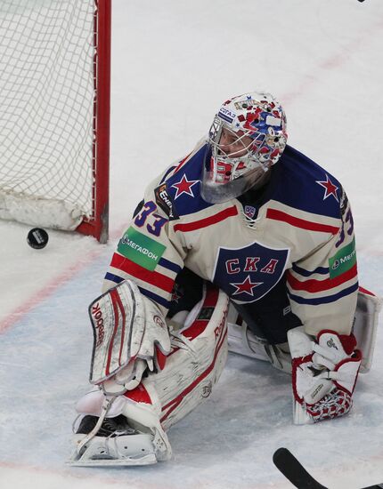 Kontinental Hockey League. Dynamo Moscow vs. SKA