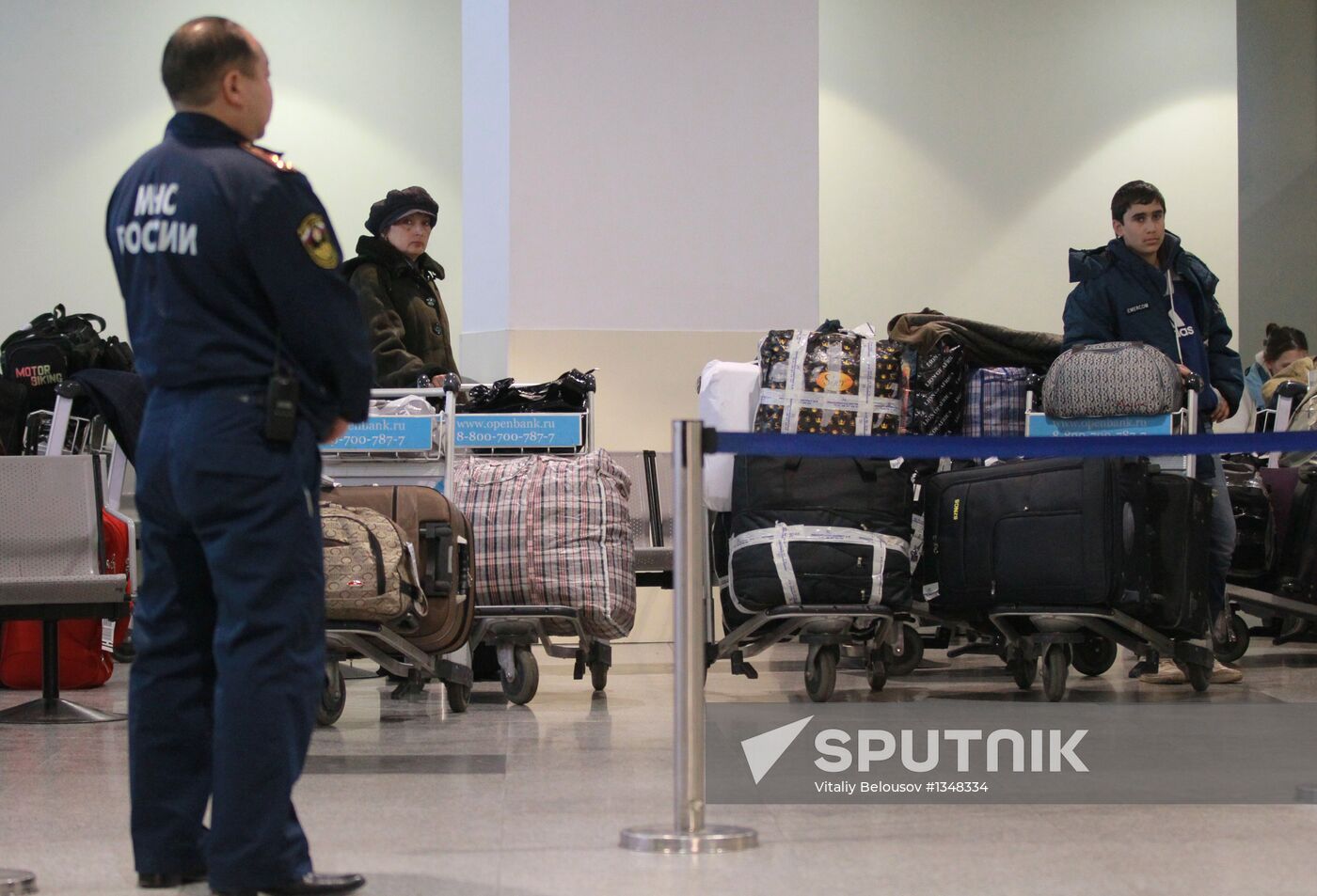 EMERCOM flights bring Russians home from Syria
