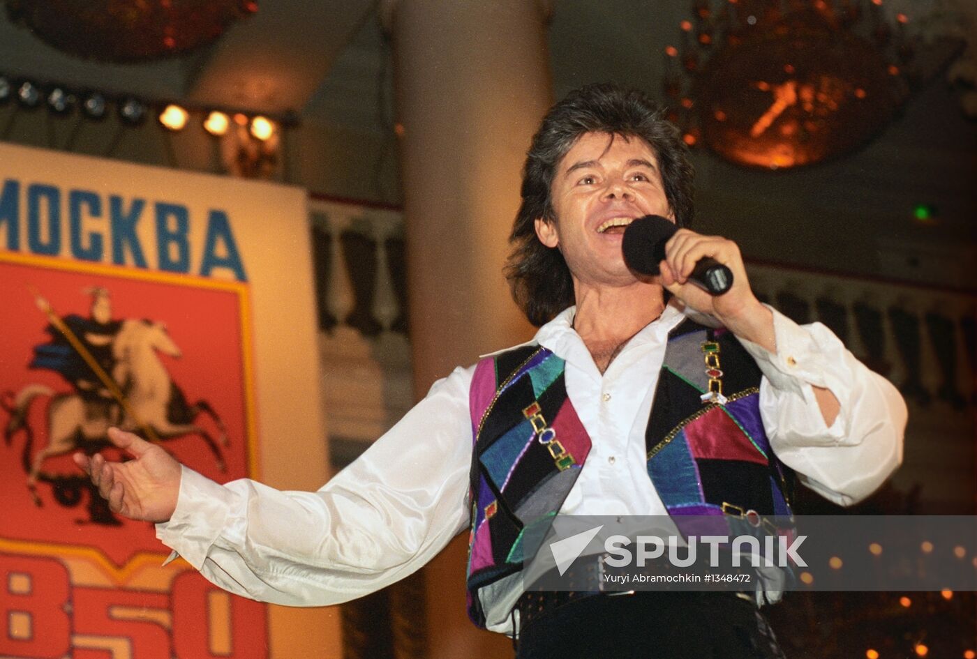 Pop singer Oleg Gazmanov