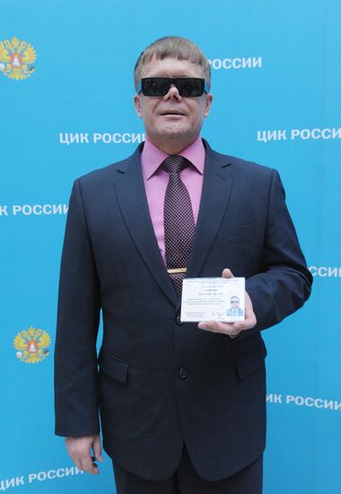 CEC registers Afghan veteran Vladimir Vshivtsev as Duma deputy