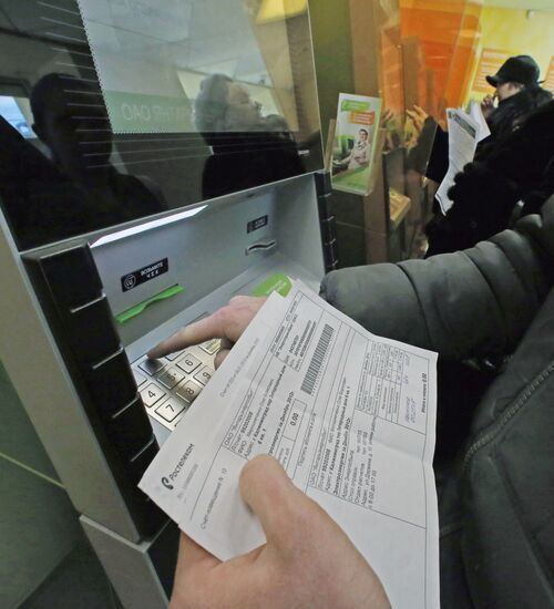 Payment for communal services at Sberbank in Kaliningrad