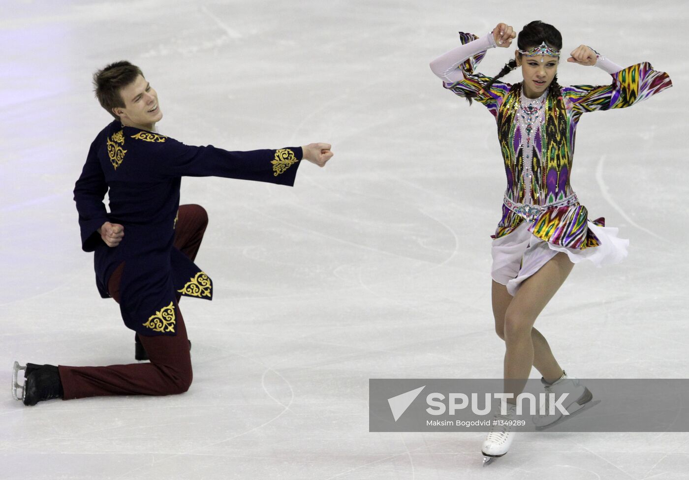 Figure skating European Championships. Day One