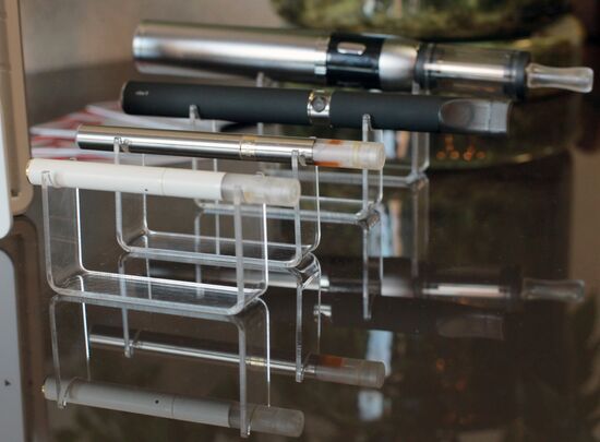 Electronic cigarettes on sale in Moscow
