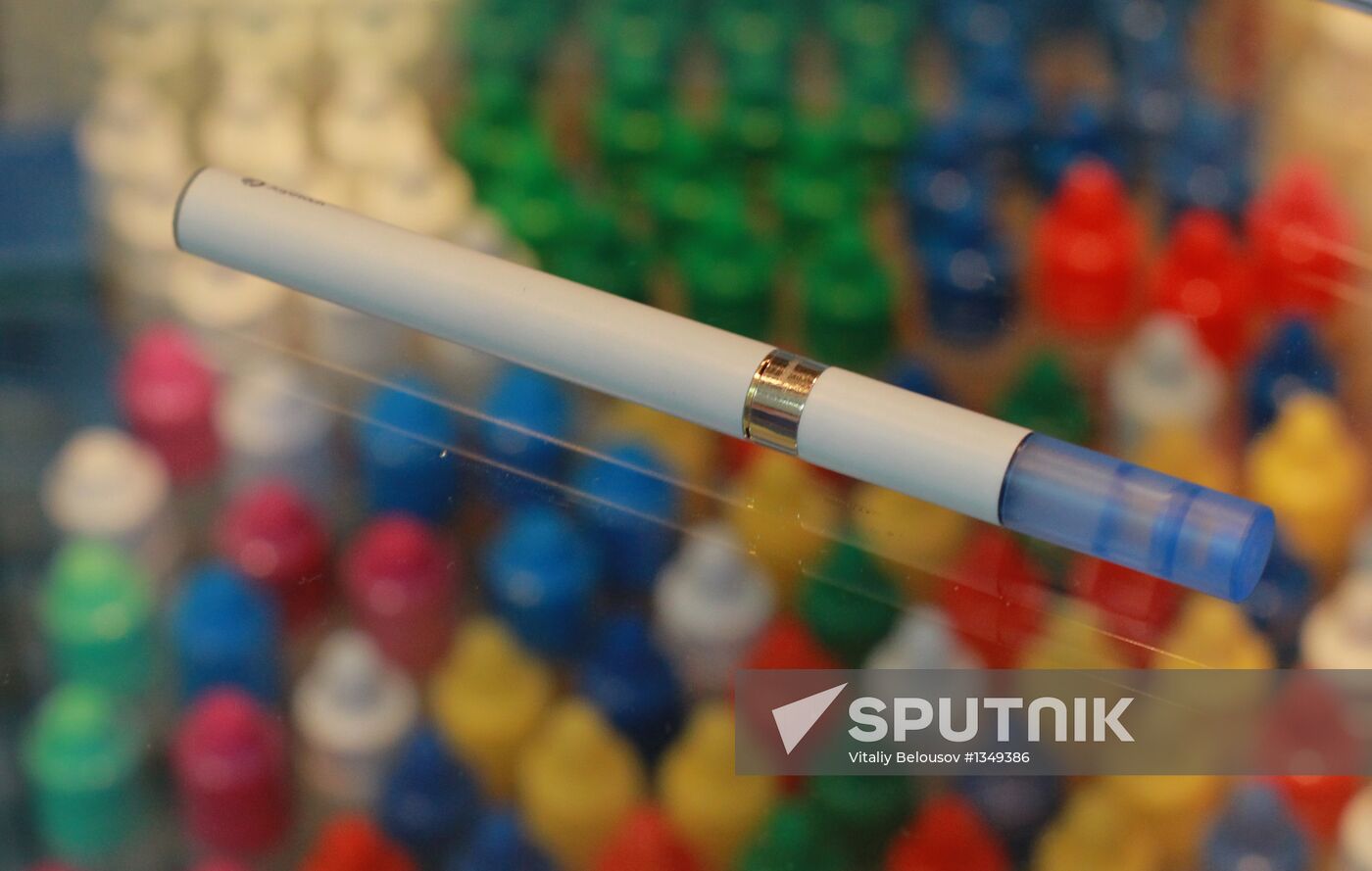 Electronic cigarettes on sale in Moscow