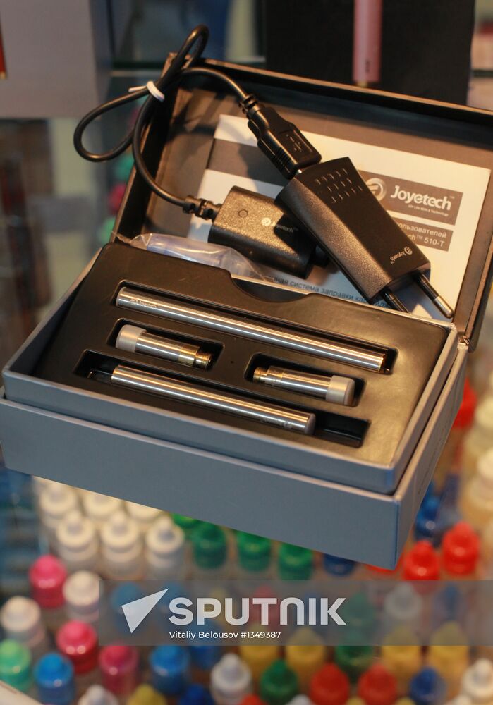 Electronic cigarettes on sale in Moscow